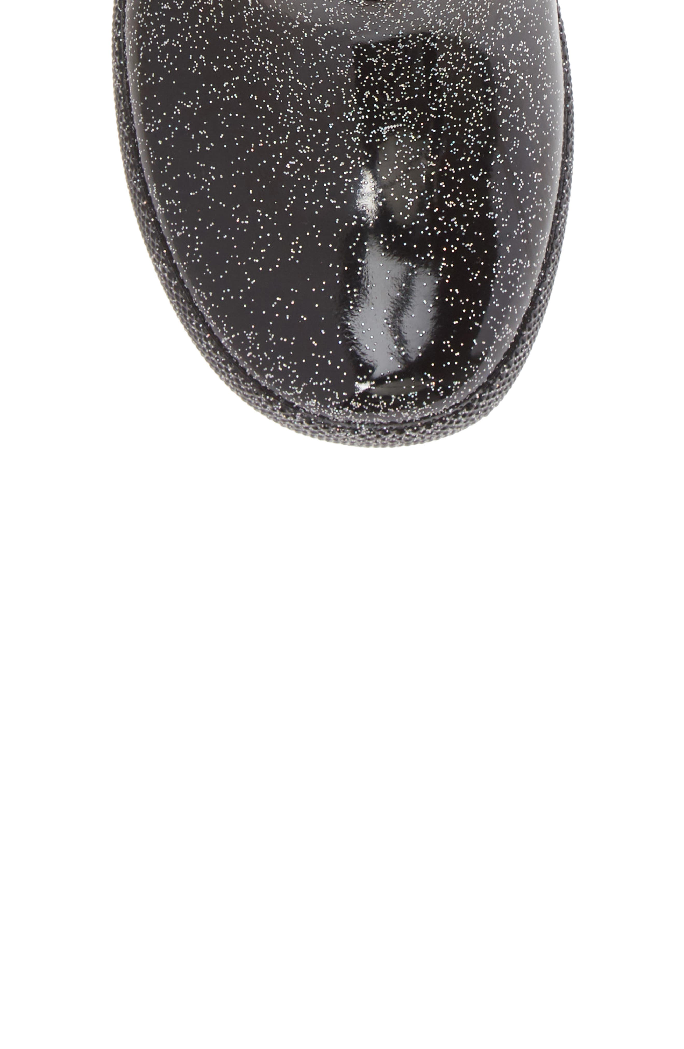 Hunter Kids First Classic Starcloud Glitter Rain Boot, Alternate, color, 