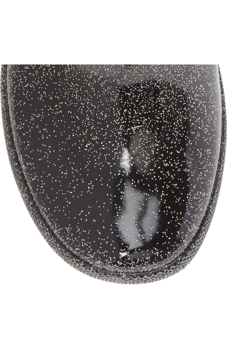 Hunter Kids First Classic Starcloud Glitter Rain Boot, Alternate, color,