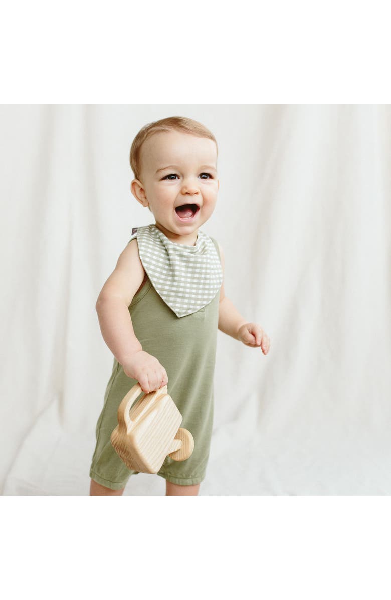 goumikids Goumi Quick Change Romper, Alternate, color, Artichoke