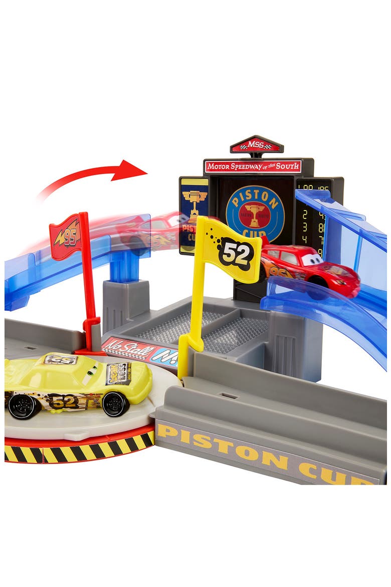 Piston Cup Jump 'N Stunt Raceway Playset, Alternate, color, ASST