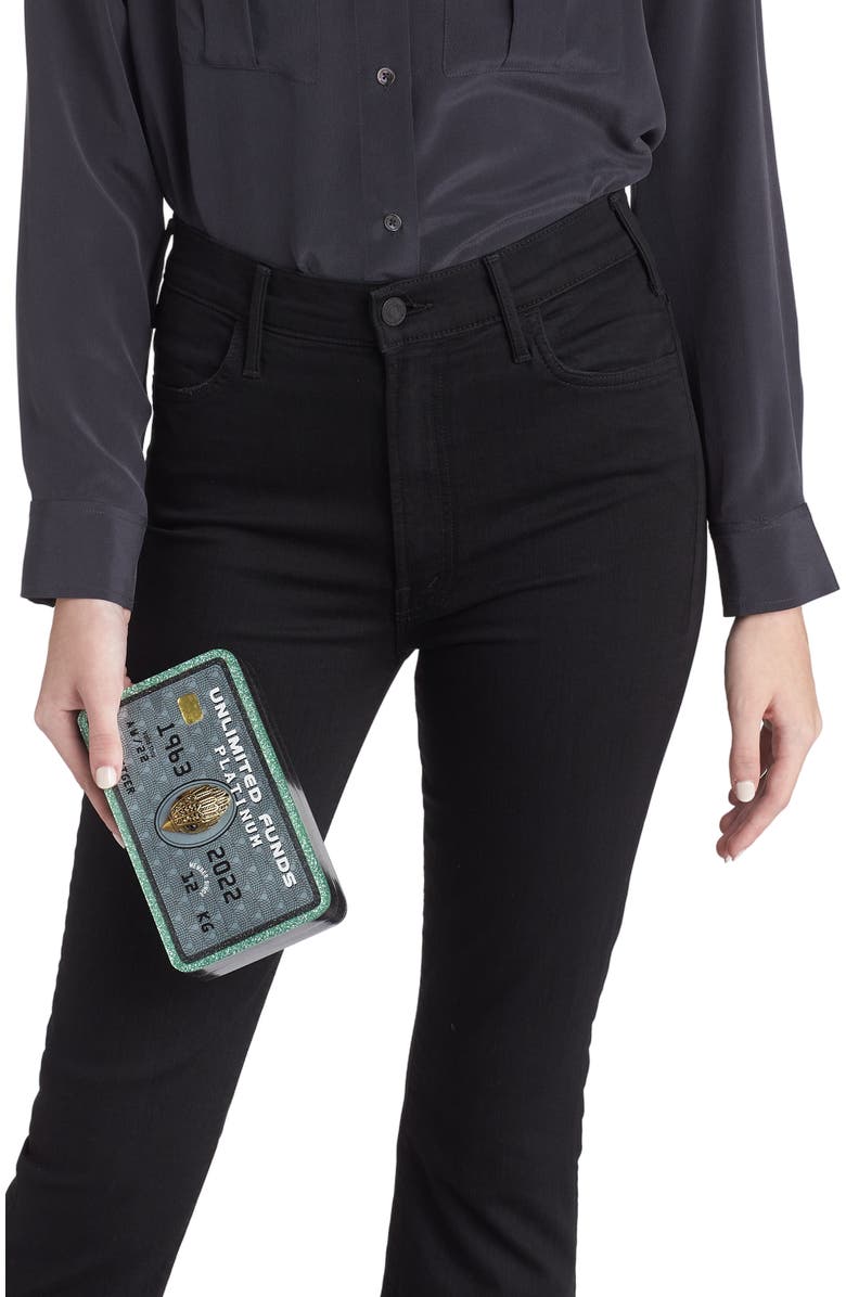 Kurt Geiger London Credit Card Clutch, Alternate, color,