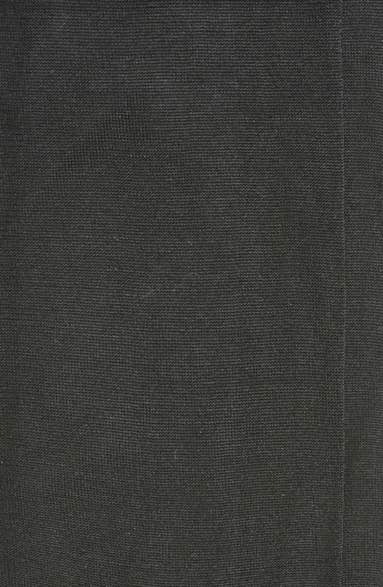 Falke Silk Blend Knee High Socks, Alternate, color, Black