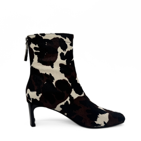 Harlow Cow Bootie