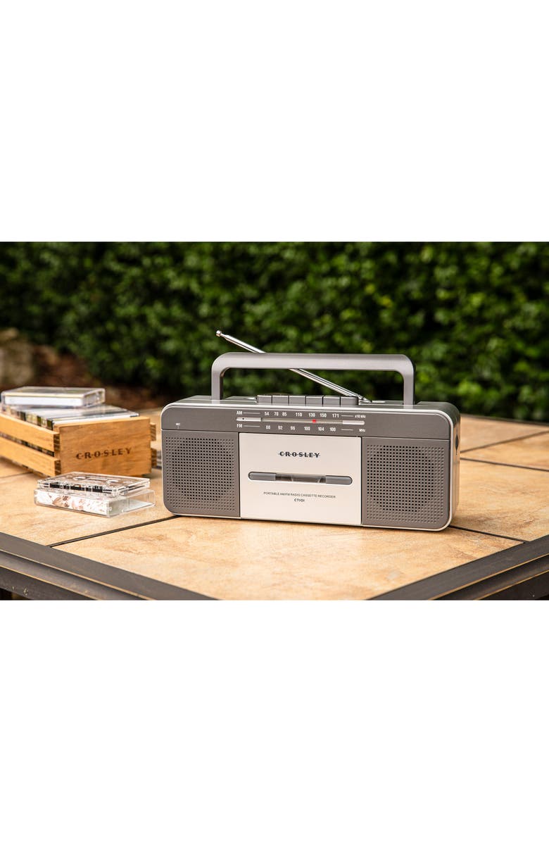 Crosley Radio CT101 Bluetooth<sup>®</sup> Cassette Player, Alternate, color,