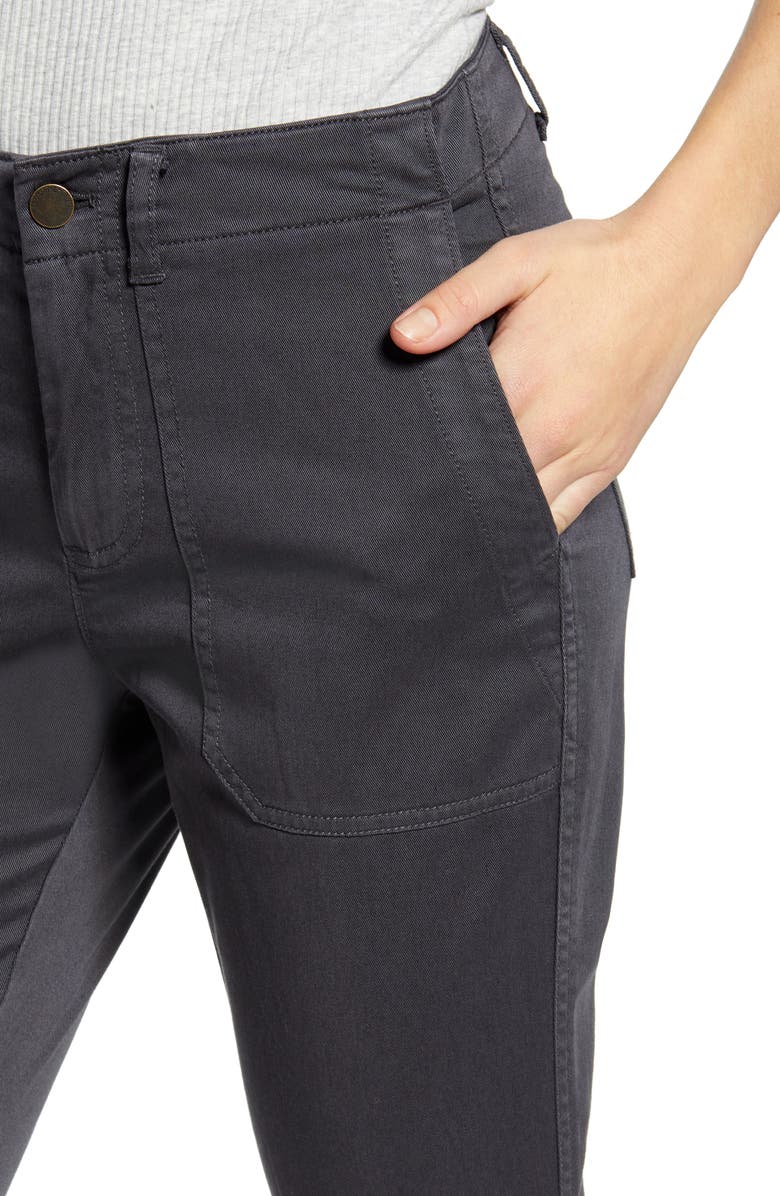 Caslon<sup>®</sup> Crop Utility Pants, Alternate, color,