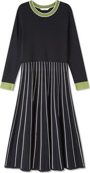 LK Bennett Fara Long Sleeve Sweater Dress
