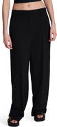Kenneth Cole Luxe Twill Wide Leg Pants