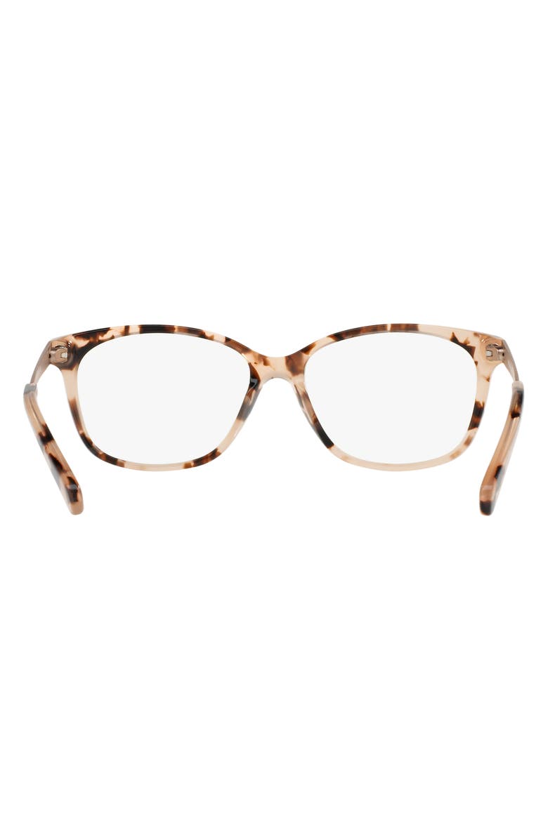 Michael Kors 53mm Square Optical Glasses, Alternate, color,