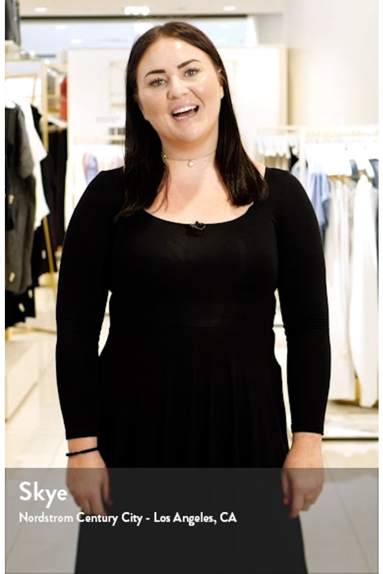 Elliott Square Neck Chiffon Gown video