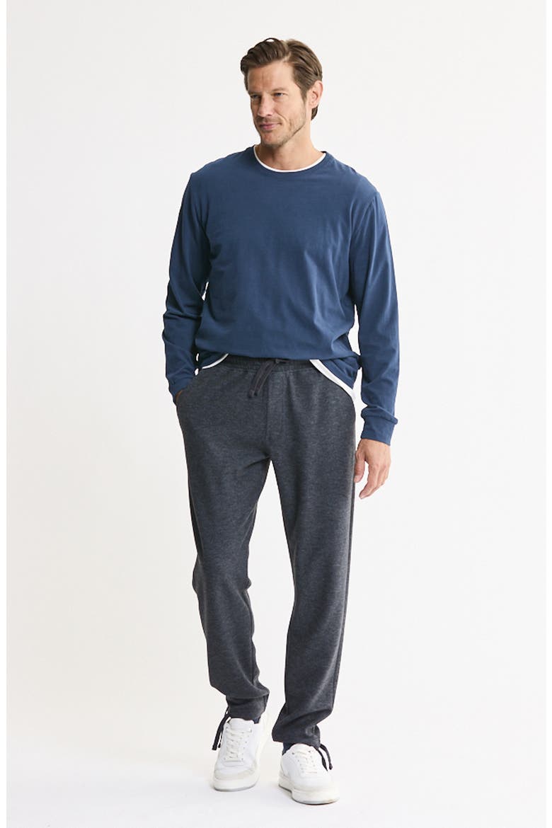 Knit Jogger Pants, Alternate, color, BLUE