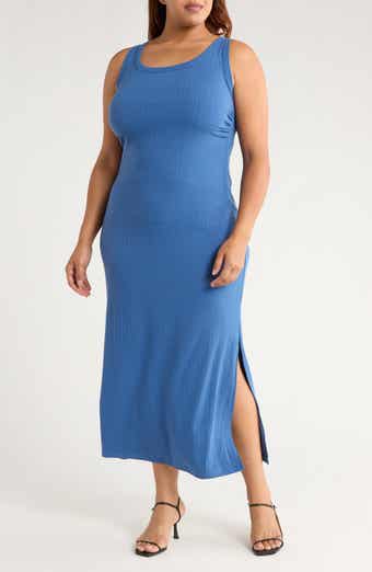 Renee C Rib Knit Midi Dress