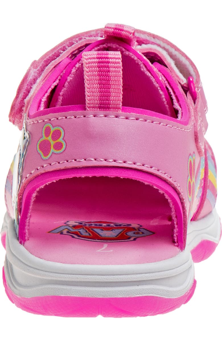 JOSMO x Paw Patrol<sup>®</sup> Kids' Skye & Everest Fisherman Sandal, Alternate, color, Pink