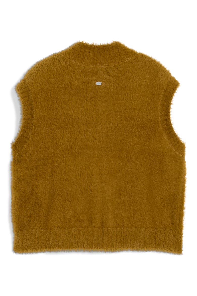 Yona Zip Vest, Alternate, color, HONEY BUTTER