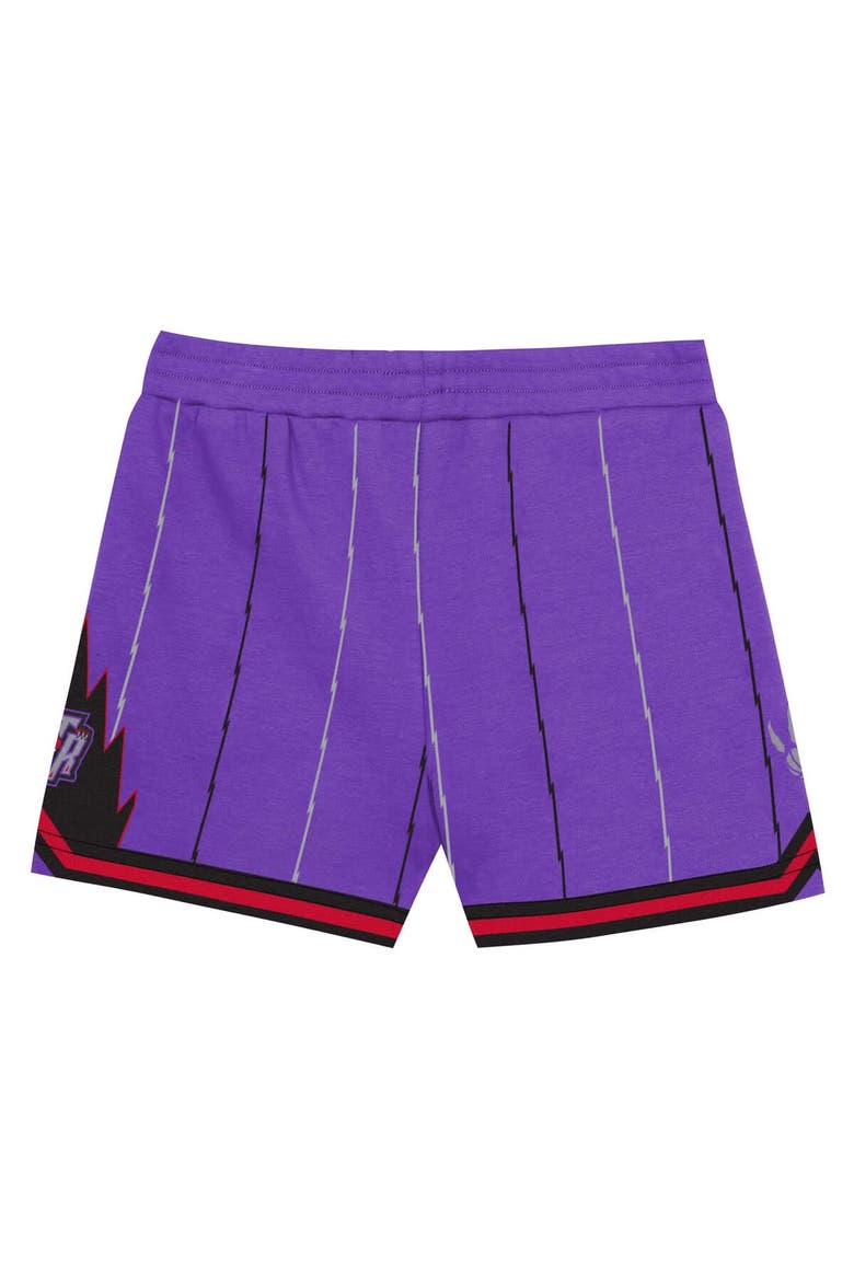 Toddler Mitchell & Ness Vince Carter Purple Toronto Raptors 2-Piece Play by Place T-Shirt & Shorts Set, Alternate, color, Purple