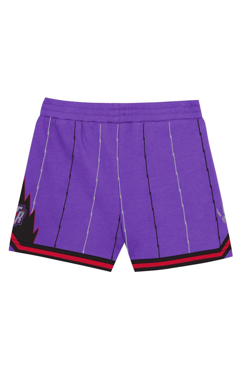 Mitchell & Ness Toddler Mitchell & Ness Vince Carter Purple Toronto Raptors 2-Piece Play by Place T-Shirt & Shorts Set, Alternate, color, Purple