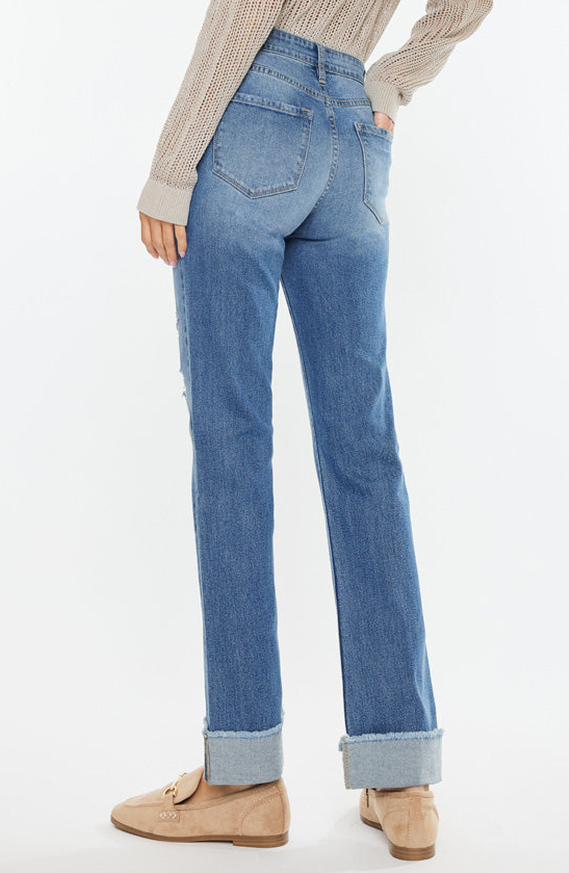 Trini High Rise Straight Jeans - image 2