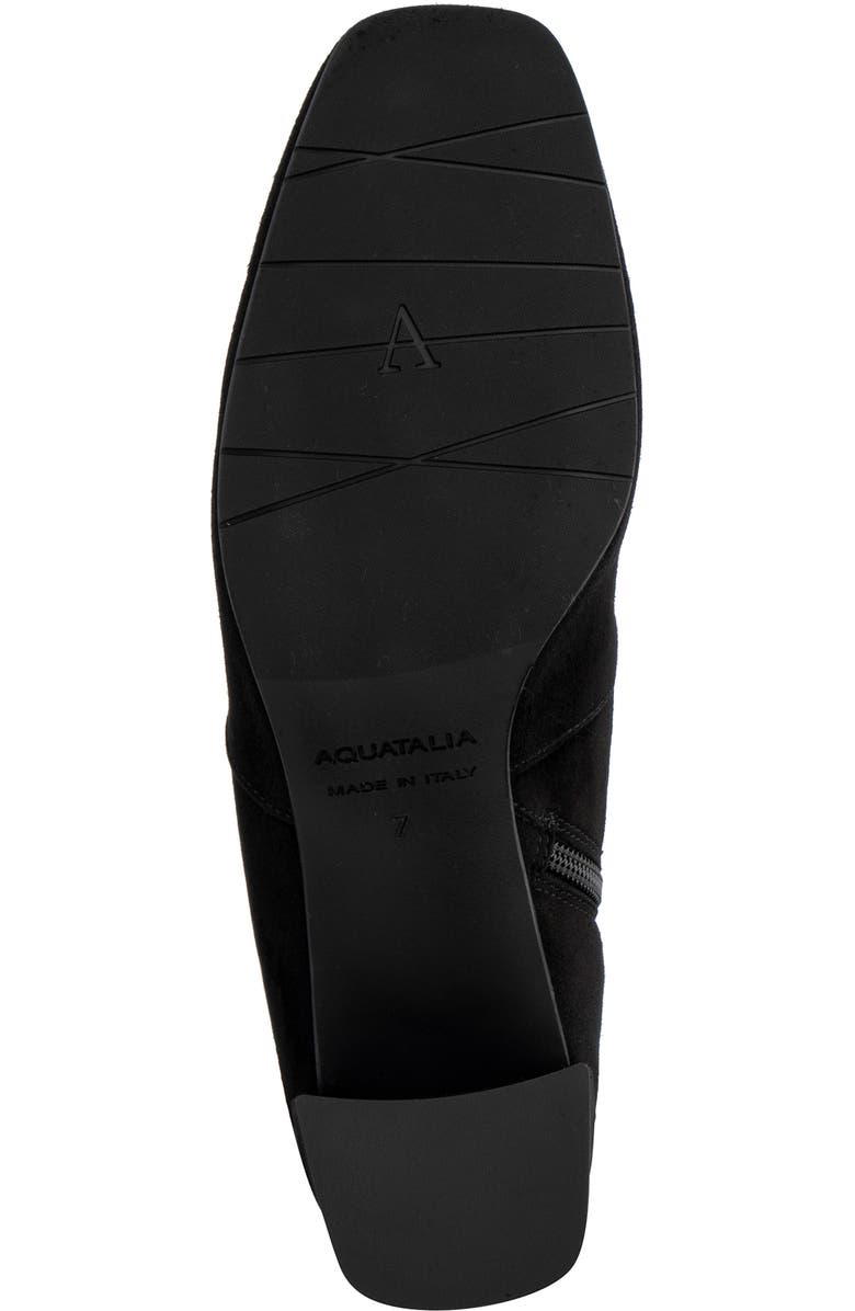 Aquatalia Drusilla Stretch Suede Bootie, Alternate, color,