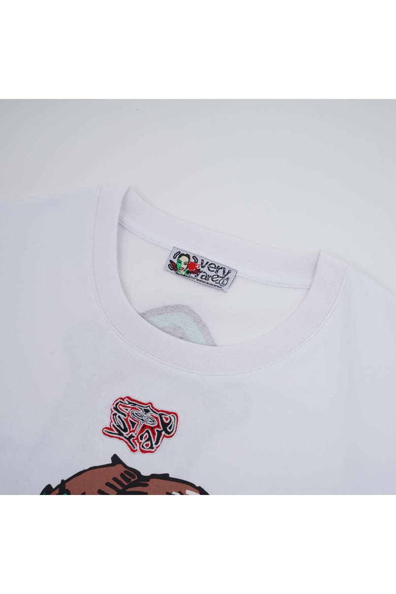 Jesus Saves Tee, Alternate, color, White