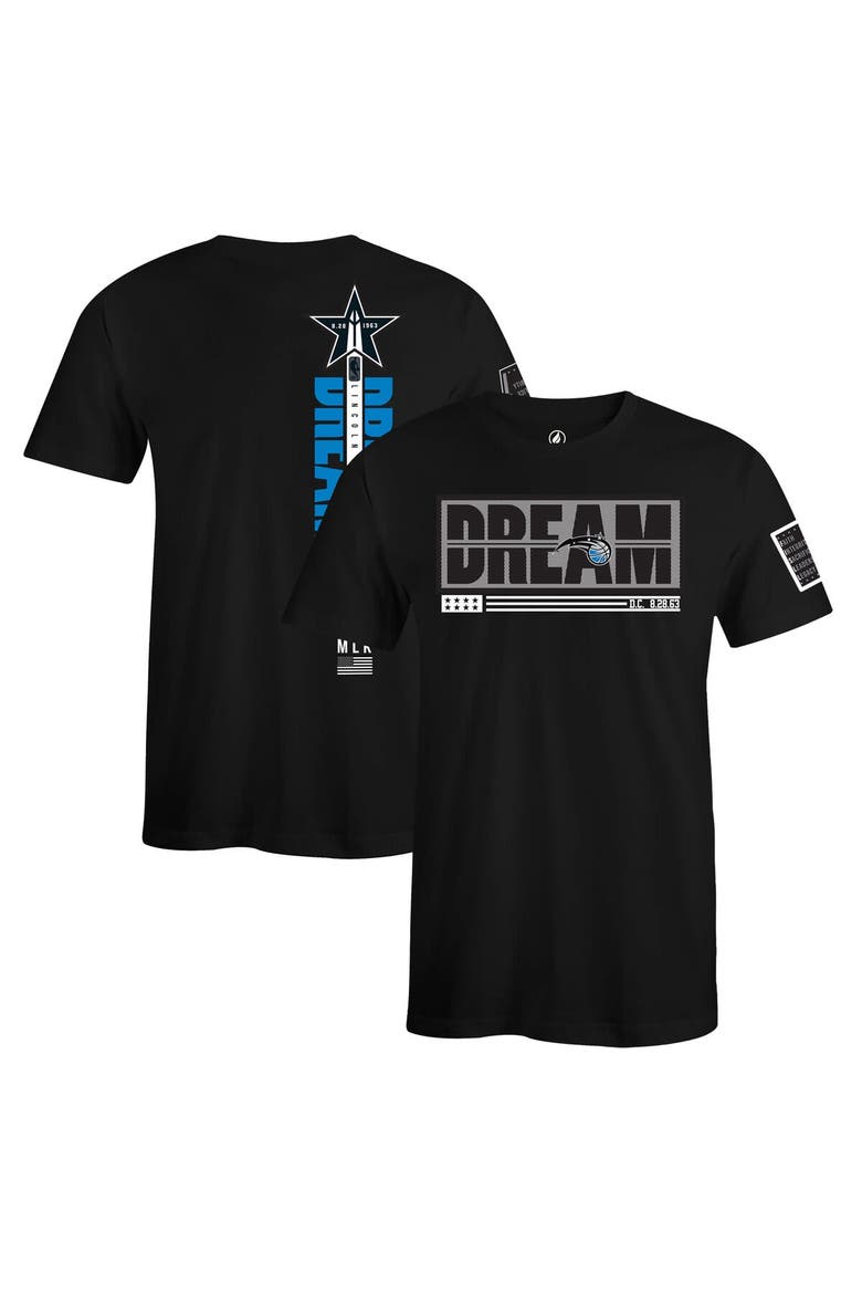 Unisex FISLL x Black History Collection  Black Orlando Magic T-Shirt, Main, color, Black
