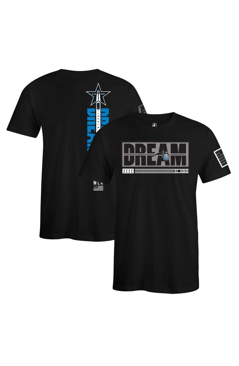 FISLL Unisex FISLL x Black History Collection  Black Orlando Magic T-Shirt, Main, color, Black