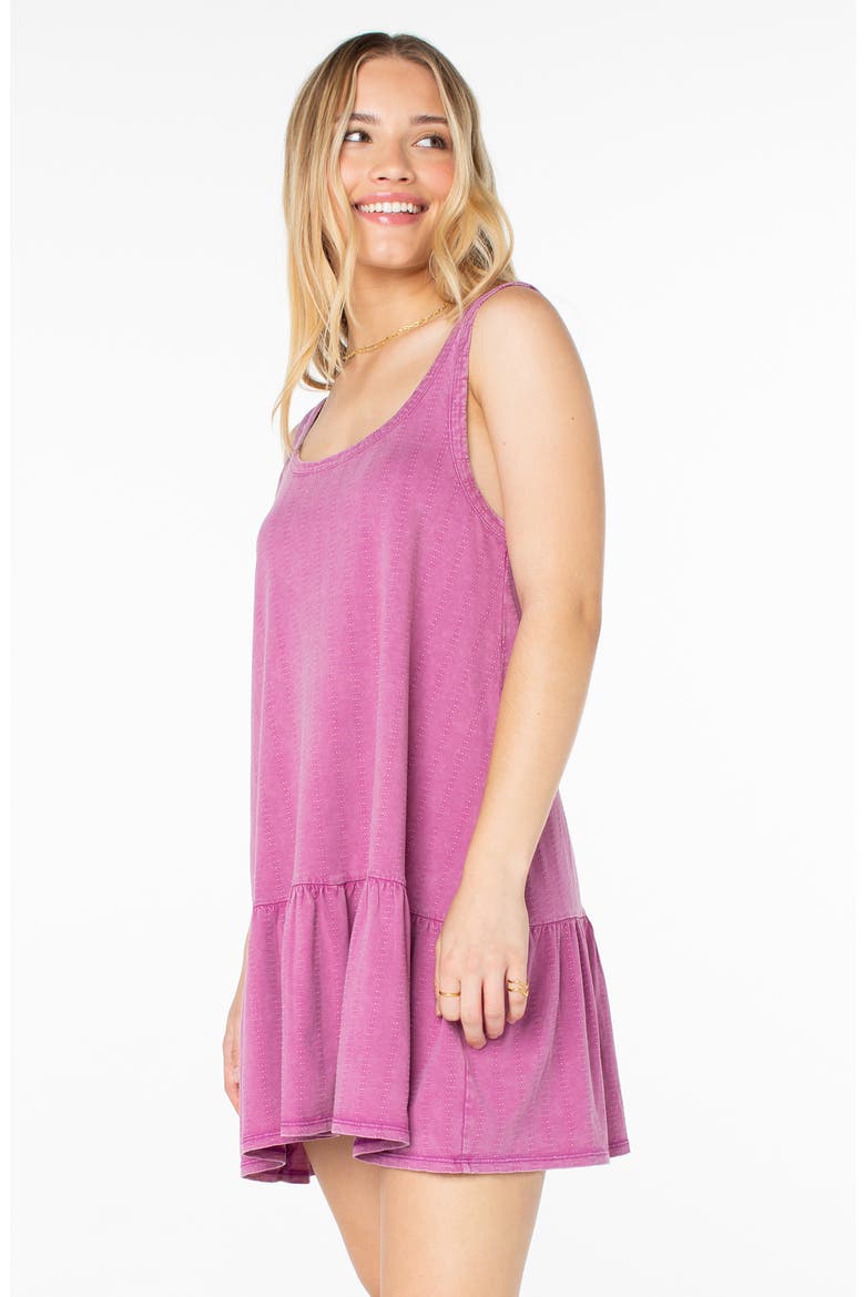Still Salty Cotton Minidress, Alternate, color, STRIKING PURPLE SOLID