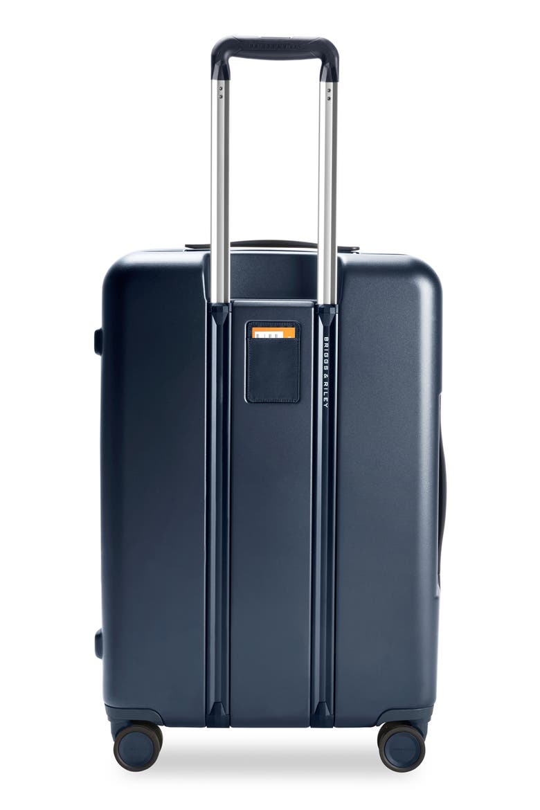 Sympatico Medium 27-Inch Expandable Spinner Luggage, Alternate, color, NAVY
