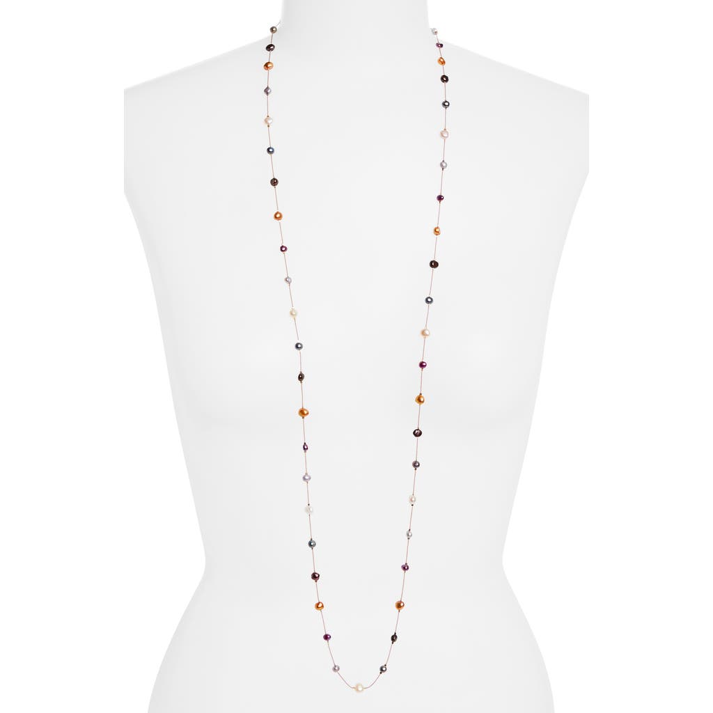 Isshi Desnuda Long Station Necklace in Sunset  product