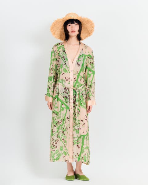 "Coco Dream" Belted Kaftan Dress