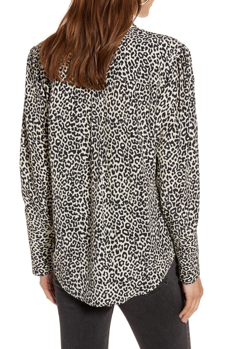 Something Navy Utility Blouse, Alternate, color, 