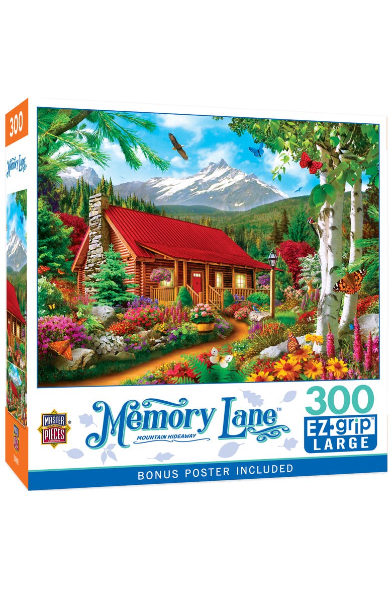 Mountain Hideaway 300 Piece Puzzle, Main, color, Multicolor