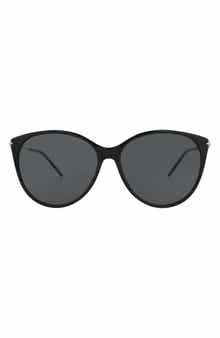 Gucci 58mm Oversize Round Sunglasses