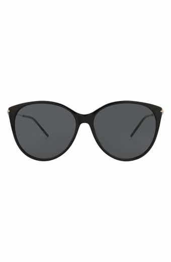 Gucci 58mm Oversize Round Sunglasses