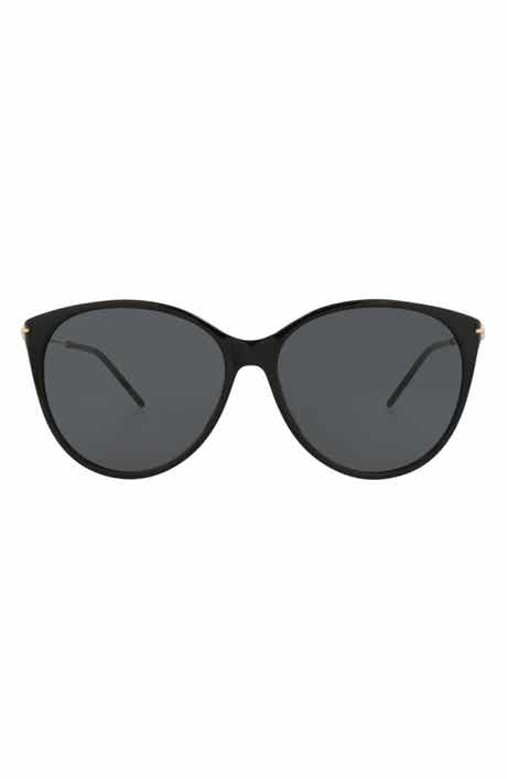 Gucci 58mm Oversize Round Sunglasses