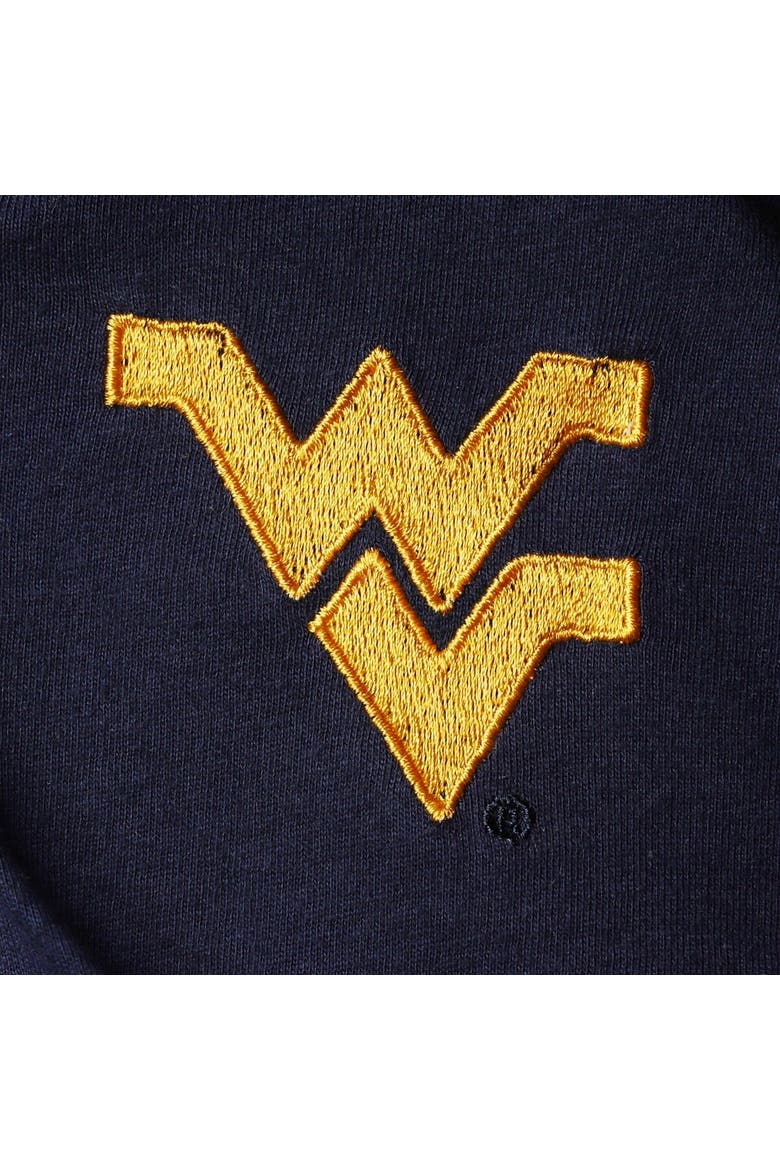 Toddler Colosseum Navy/Heathered Gray West Virginia Mountaineers Poppies Hoodie and Sweatpants Set, Alternate, color, Navy