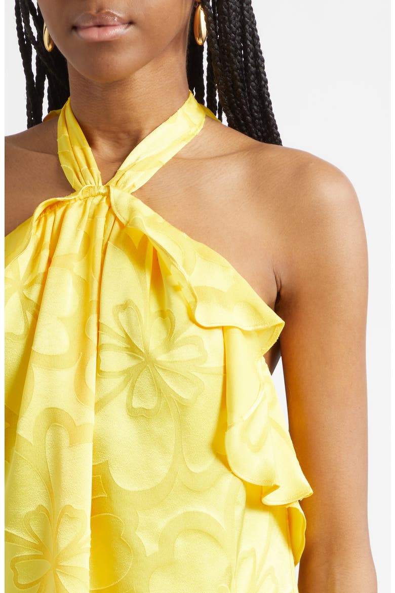 Burnout Talia Halter Top, Alternate, color, SUNSHINE BURNOUT