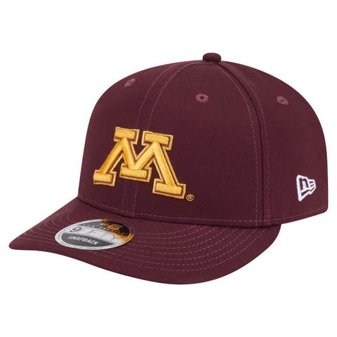 Men's New Era Maroon Minnesota Golden Gophers Low Profile 9FIFTY Snapback Hat