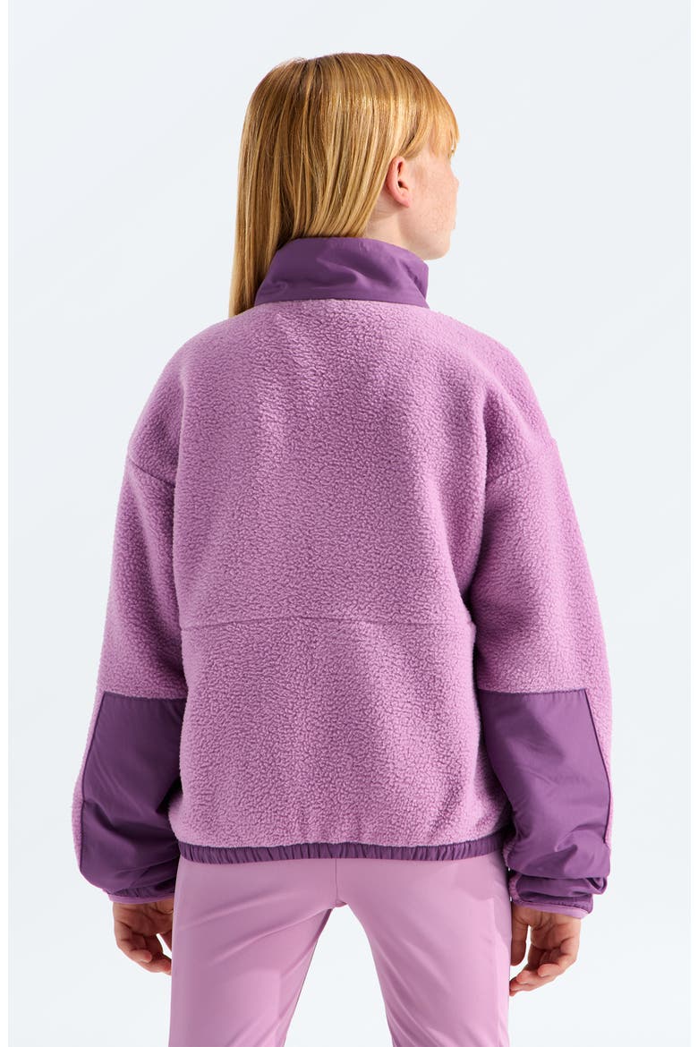 Kids' Yumiori Off Peak Fleece Jacket, Alternate, color, HUSHED LAVENDER CHRO