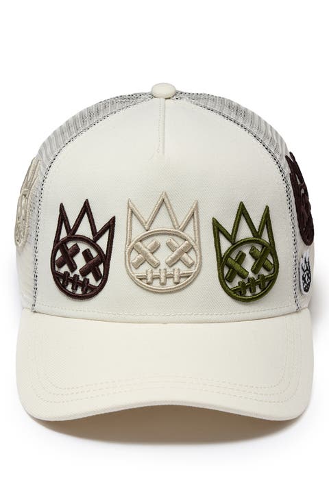 Embroidered Mesh Back Trucker Hat