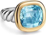 David Yurman Mercer 14k Gold & Sterling Silver Champagne Citrine Ring