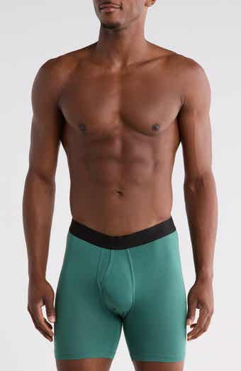 Stretch Cotton Boxer Briefs