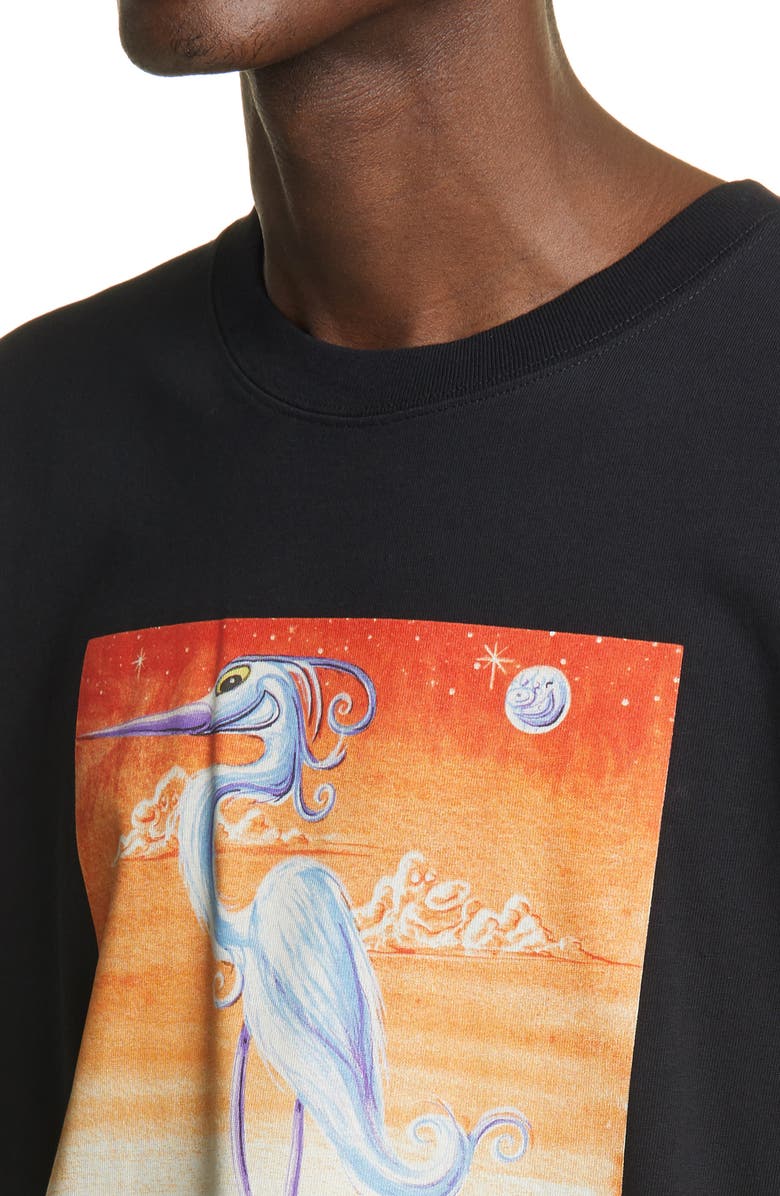 Heron Preston Kenny Scharf Heron Graphic Tee, Alternate, color, 