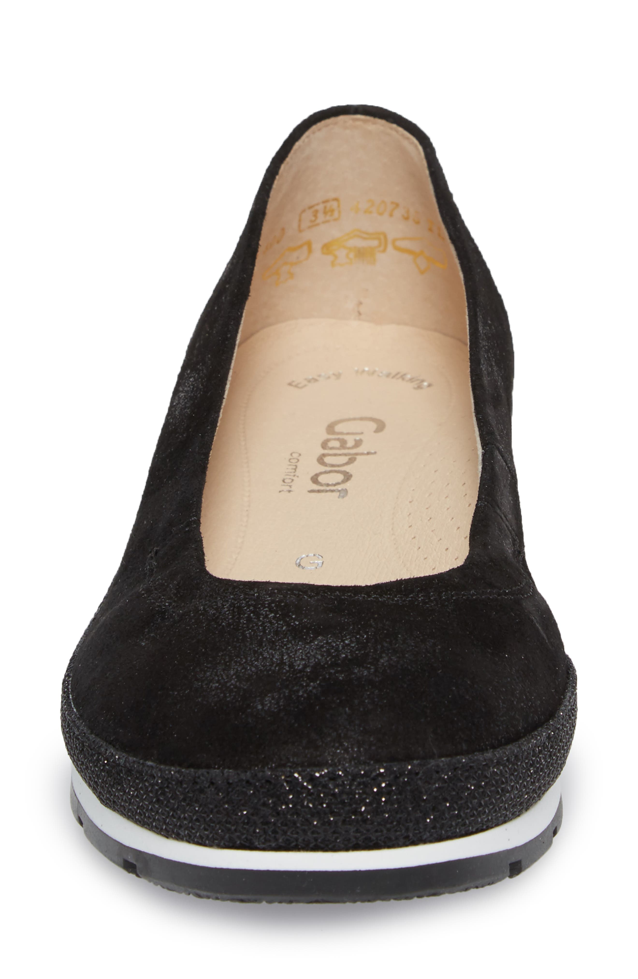 Gabor Ballet Wedge, Alternate, color, 