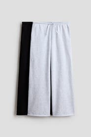 H&M 2-pack wide-leg joggers