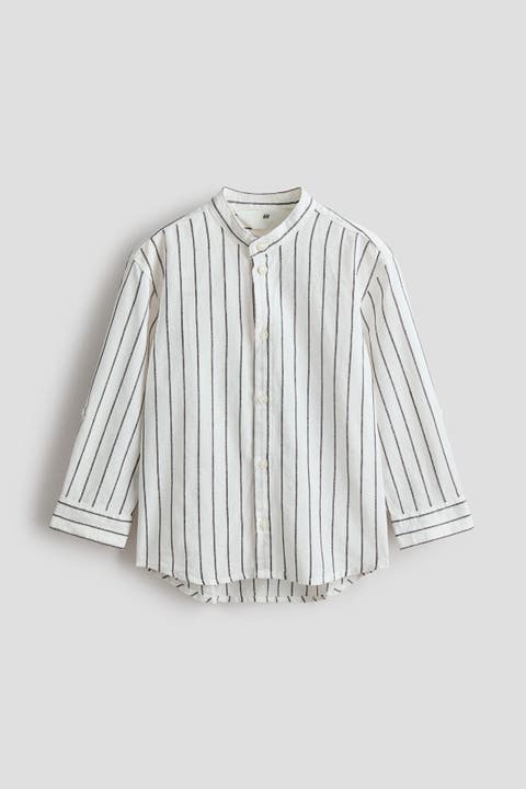 Cotton Grandad Shirt