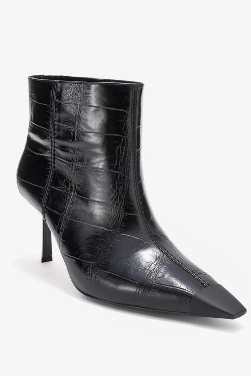 Prologue Shoes Rassel Pointed Toe Boot In Black