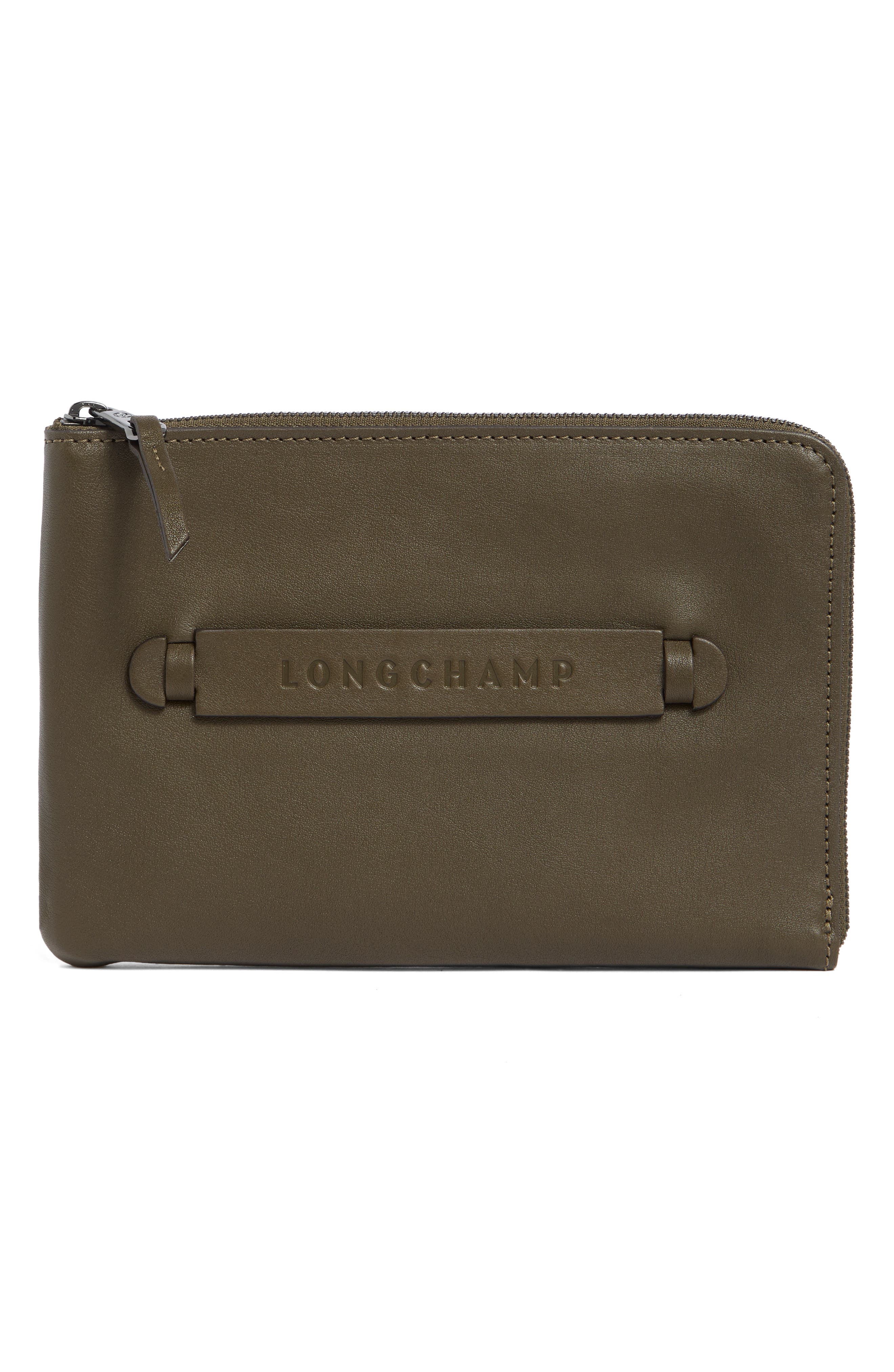 Longchamp Leather Card Case