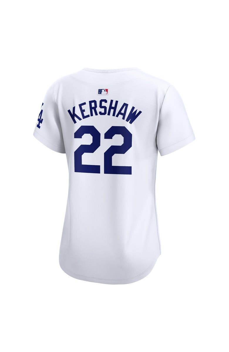 Nike Women's Nike Clayton Kershaw White Los Angeles Dodgers Home Limited Player Jersey, Alternate, color, 
