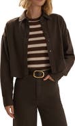 Favorite Daughter The Crop Ex-Boyfriend Shirt Jacket