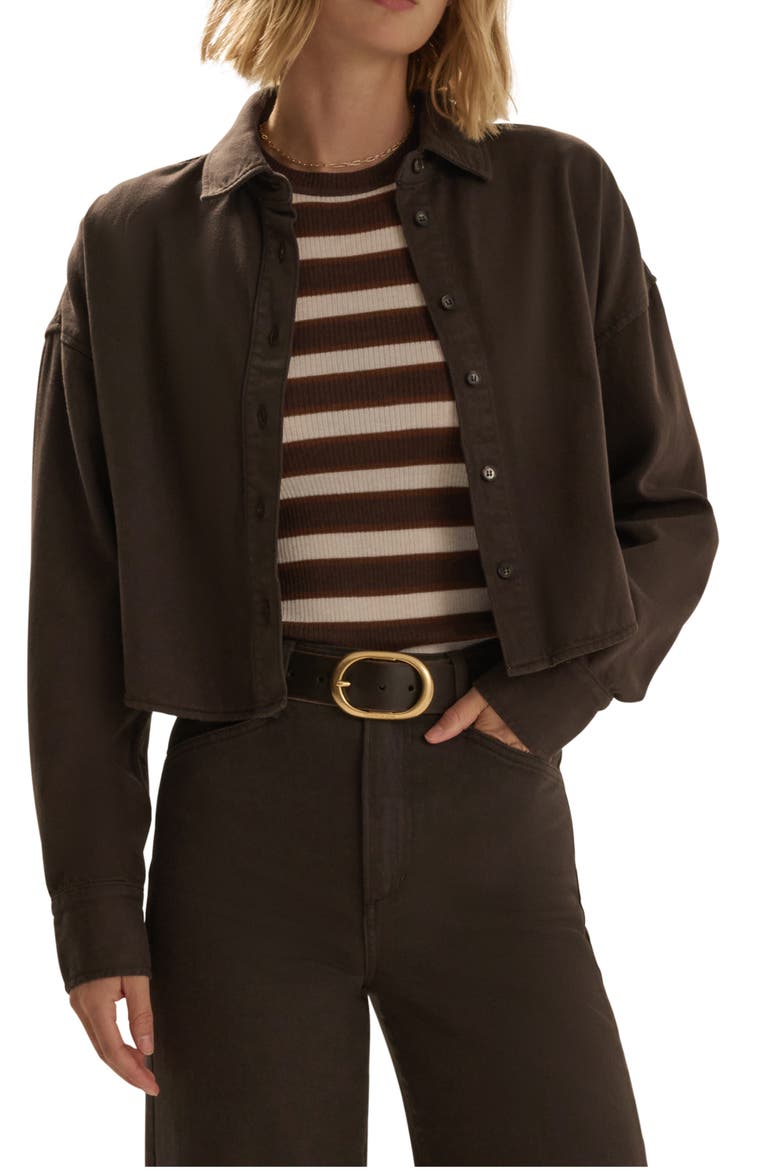 The Crop Ex-Boyfriend Shirt Jacket video