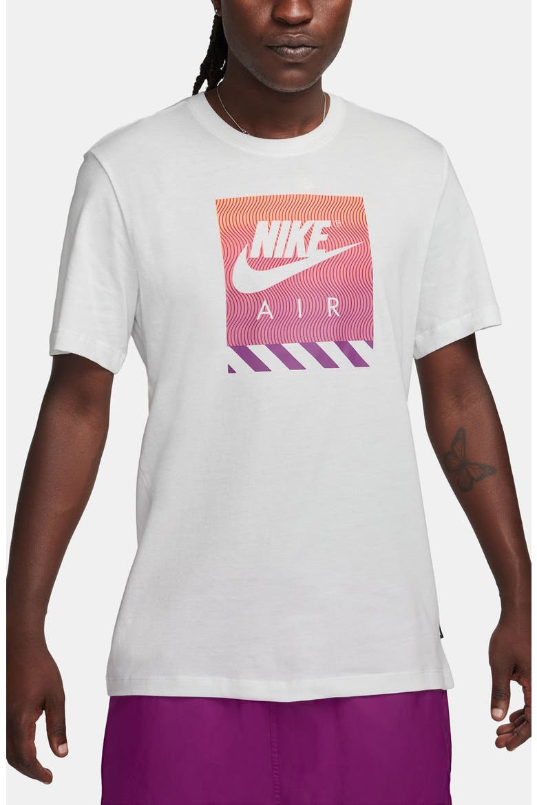 Air Graphic T-Shirt, Main, color, 121 SMTWHT